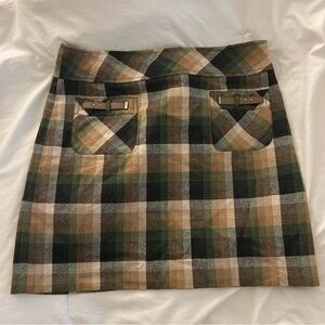 Ann Taylor Loft Plaid Skirt